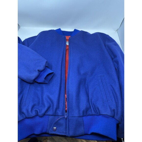 On Stage VTG DESIGN TV PROMO  CHEERS‎ Varsity Jacket XL Made In Cal. - Picture 7 of 12